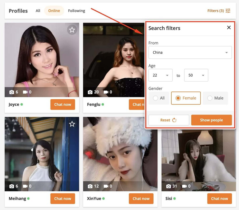 orchidromance search
