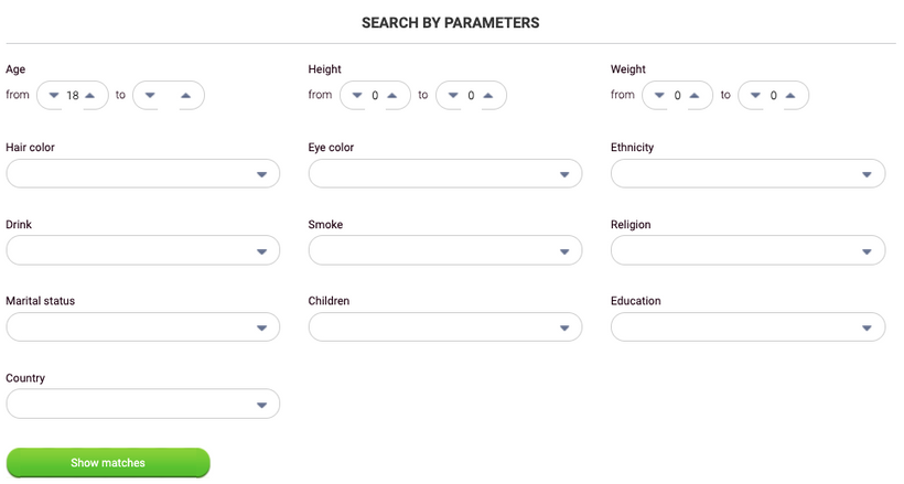 GoDateNow searching tool